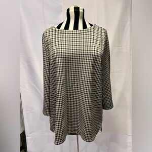 J. Jill houndstooth tunic